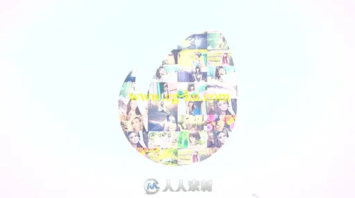 创意动感照片优雅汇聚排列标志显示LOGO演绎AE模板Videohive Multi-Image Logo Re的图片2