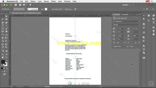 Illustrator商业产品设计实例训练视频教程 PLURALSIGHT ILLUSTRATOR CC SIMPLE DES的图片6