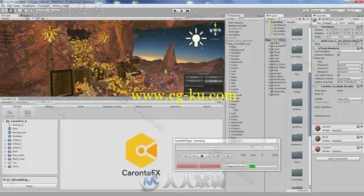 基于物理的高度集成的动画工具编辑器扩充Unity游戏素材资源的图片1