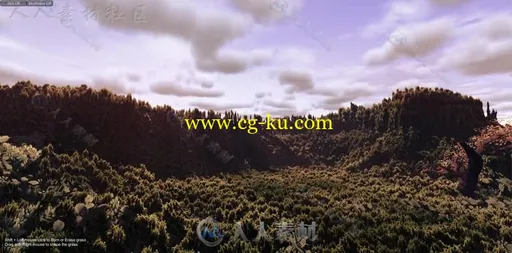 强大的草地和预制绘画和优化系统特效脚本Unity游戏素材资源的图片1