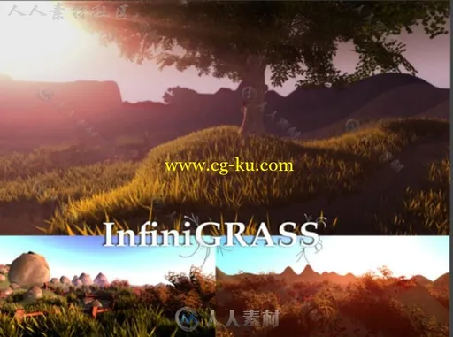 强大的草地和预制绘画和优化系统特效脚本Unity游戏素材资源的图片5
