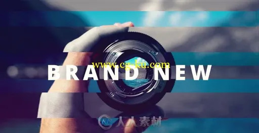 时尚动感照片快速切换幻灯片相册动画AE模板 Fast Dynamic Slideshow的图片1