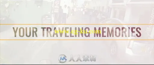 时尚动感现代旅行幻灯片相册动画AE模板 Your Travel Memories 34246的图片1