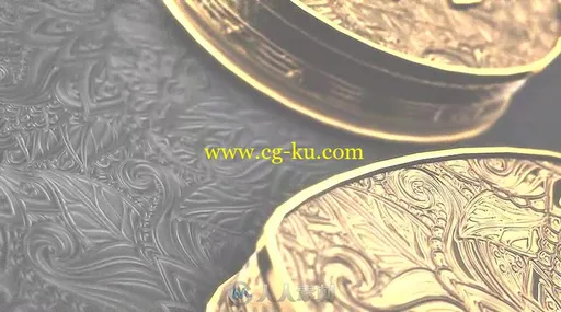高贵奢华的黑金电影标志LOGO演绎AE模板 Videohive Black Gold Logo V4 19855248的图片3