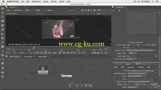 Nuke戏剧性素材合成技巧视频教程 PLURALSIGHT RETIMING FOOTAGE IN NUKE的图片3