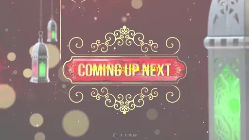 干净明亮的斋月节目电视栏目视频包装AE模板Videohive Ramadan Broadcast Packagin的图片5