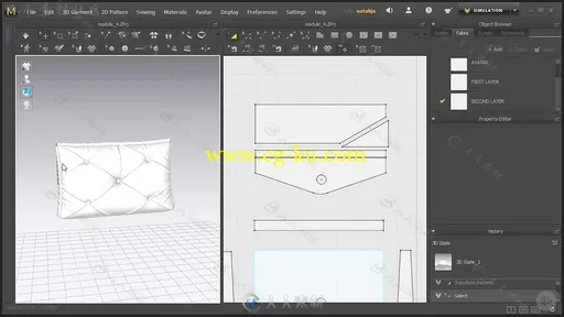 Marvelous Designer服装设计基础入门训练视频教程 PLURALSIGHT MARVELOUS DESIGNER的图片1