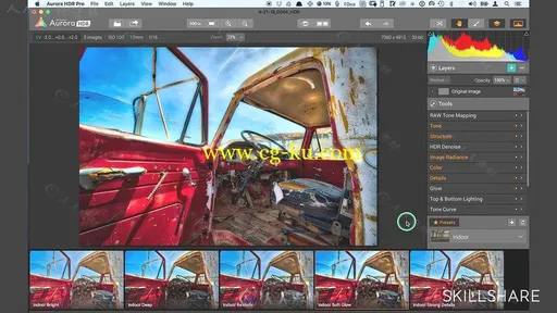 PS中HDR完美修饰技术视频教程 SKILLSHARE HDR PHOTO EDITING: PERFECTING LIGHT AN的图片2