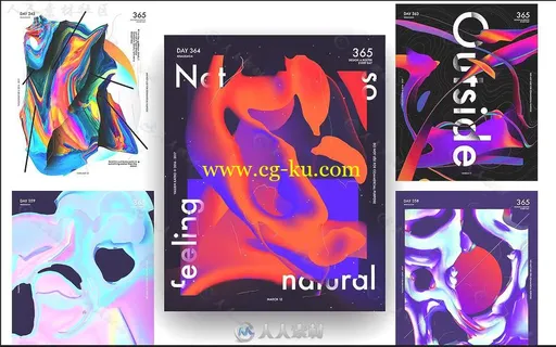 PS液态艺术特效制作视频教程 SKILLSHARE BAUGASM SERIES 7 DESIGN AN ABSTRACT PO的图片1