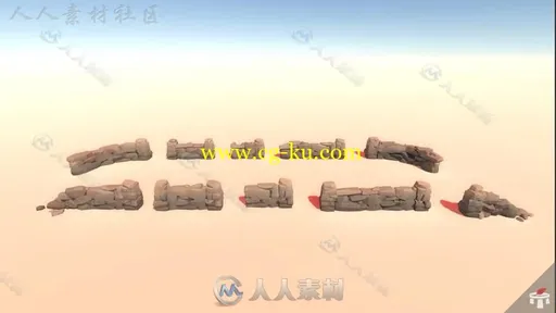 强大的风格化的低聚环境3D模型Unity游戏素材资源的图片12