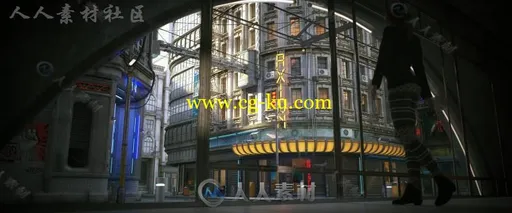 未来城市场景环境3D模型合辑的图片18
