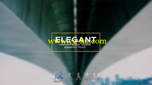 现代独特创意简约企业文字标题排版动画AE模板Videohive Modern and Unique Motion的图片1