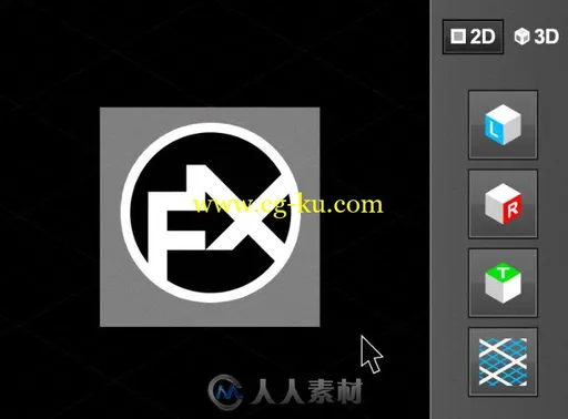 AE脚本等距图形2D/3D切换工具带使用视频IsoMatic FX v1.0的图片2