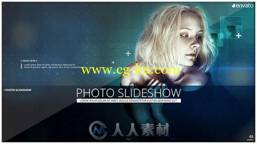 时尚方块滑落组合照片展示幻灯片相册动画AE模板Videohive Photo Slideshow 19879069的图片1