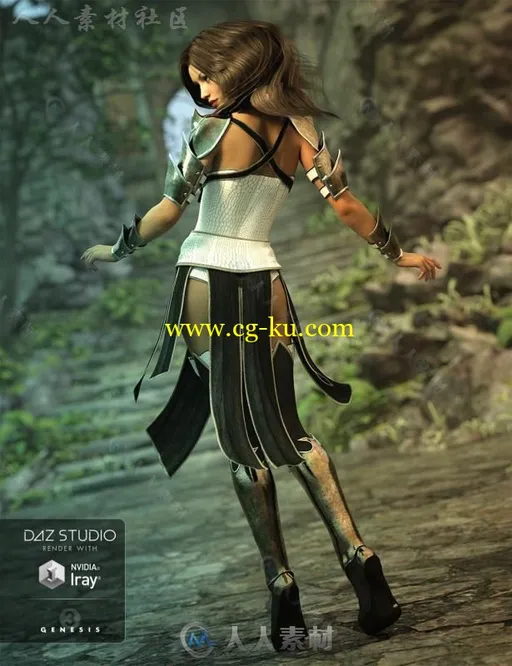邪恶性感美丽的女性3D模型合辑的图片4