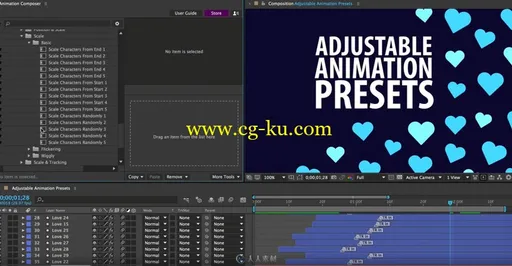 AE插件预设文字图形动画Animation Composer 2.1.1的图片3