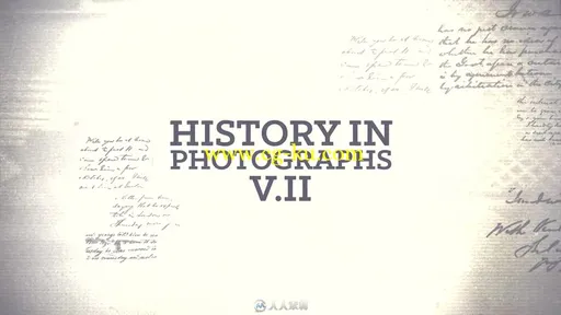 老旧的历史风格复古照片展示幻灯片相册动画AE模板Videohive History In Photograp的图片2