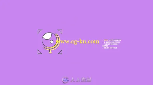 43款有趣的卡通动画商业图标展示幻灯片AE模板Videohive 43 Animated Business Ico的图片1