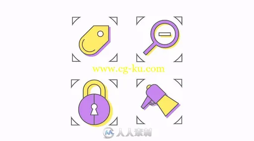 43款有趣的卡通动画商业图标展示幻灯片AE模板Videohive 43 Animated Business Ico的图片3