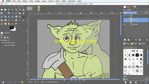 Blender游戏角色雕刻技术训练视频教程 BLENDER 101 BLENDER305 CHARACTER SCULPTING的图片12
