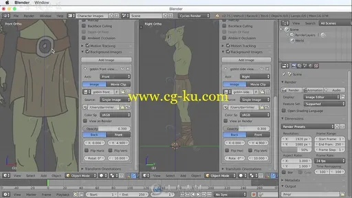 Blender游戏角色雕刻技术训练视频教程 BLENDER 101 BLENDER305 CHARACTER SCULPTING的图片16