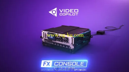 AE特效工作流程管理控制工具 FX Console V1.0.1的图片1