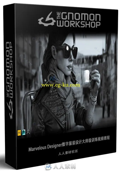 Marvelous Designer数字服装设计大师级训练视频教程 THE GNOMON WORKSHOP CLOTH MO的图片4