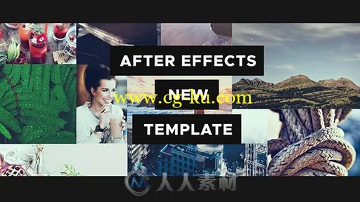 快速动感多界面展示图片幻灯片相册动画AE模板Videohive Serendipity Quick Opener的图片1