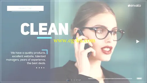 创意商务信息展示幻灯片产品宣传AE模板 Videohive Promo 19530484的图片3
