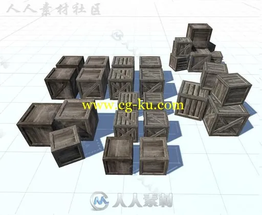 废弃的岛屿上木制的钓鱼码头风景环境3D模型Unity游戏素材资源的图片12