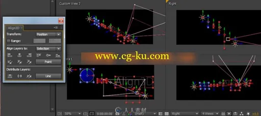 3D空间脚本Align3D v2.2.0 (AE Script)的图片1
