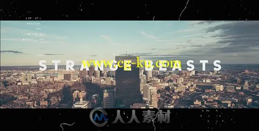 炫酷故障闪烁效果城市宣传片视频包装AE模板 Videohive Strange Beasts 19774266的图片1