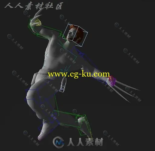 炫酷金刚狼的 连击动作动画的图片1