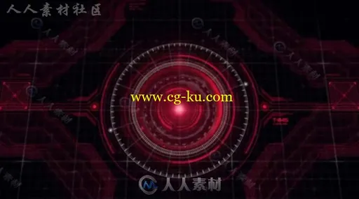 炫酷高科技全息投影标志展示LOGO演绎AE模板 Videohive Holographic Logo 19581817的图片3