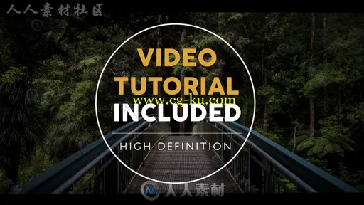 30款简约干净独特的标题排版动画AE模板 Videohive 30 Simple Titles 14507047的图片1