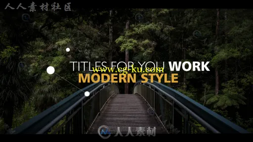 30款简约干净独特的标题排版动画AE模板 Videohive 30 Simple Titles 14507047的图片7