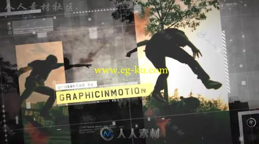 炫酷科技感城市运动数字信息展示幻灯片视频包装AE模板 Videohive Digital Action的图片2