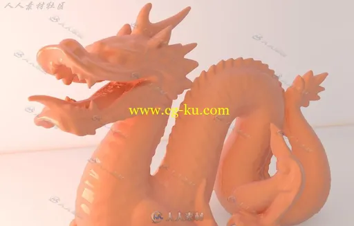 强大的C4D龙模型预设合辑 Dragon Model.lib4d的图片1