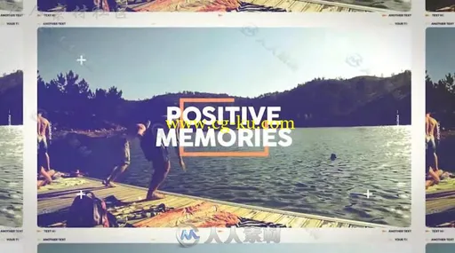 创意多画面展示夏季旅游照片幻灯片相册动画AE模板Videohive Summer Slideshow 199的图片2