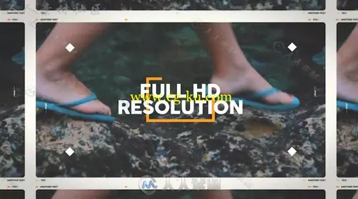 创意多画面展示夏季旅游照片幻灯片相册动画AE模板Videohive Summer Slideshow 199的图片3