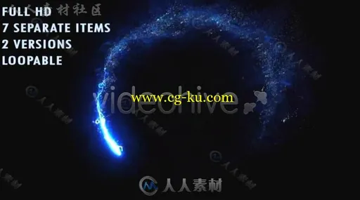 未来派炫酷震撼霓虹能量发光粒子光线路径展示AE模板Videohive Energy Light Strea的图片2