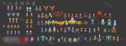 Q手游版《仙剑奇侠传》人物角色3D模型的图片1