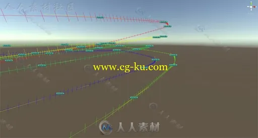 创建任何形式的路径动作编辑器扩充Unity游戏素材资源的图片2