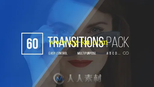 60款镜面效果图形视频动画转场幻灯片展示AE模板Videohive Transitions 19981614的图片1