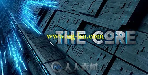 炫酷科幻电影标志展示LOGO演绎AE模板 Videohive The Core - Cinematic Sci-Fi Log的图片1