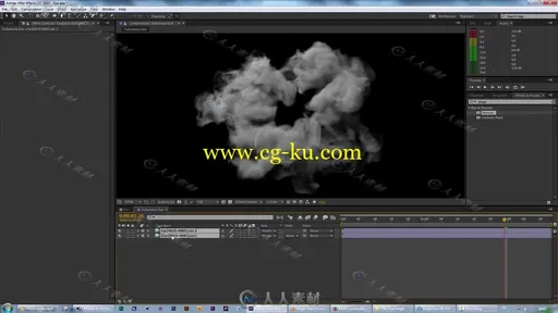 炫酷的方块变形水晶球烟雾动画C4D视频教程的图片4