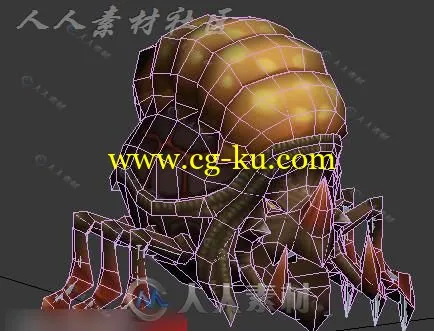 魔幻变异可怕臭虫3D模型的图片2