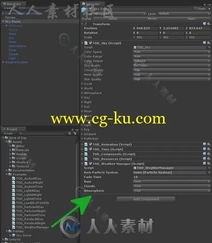 ARS气象系统时间天气粒子系统Unity游戏素材资源的图片7