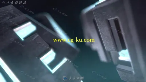 300种E3D材质纹理贴图 三维文字动画 Videohive BLACK 6546653 AE模板的图片2