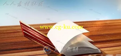 时尚炫酷翻书、折纸动画C4D工程文件 含插件及视频教程的图片2